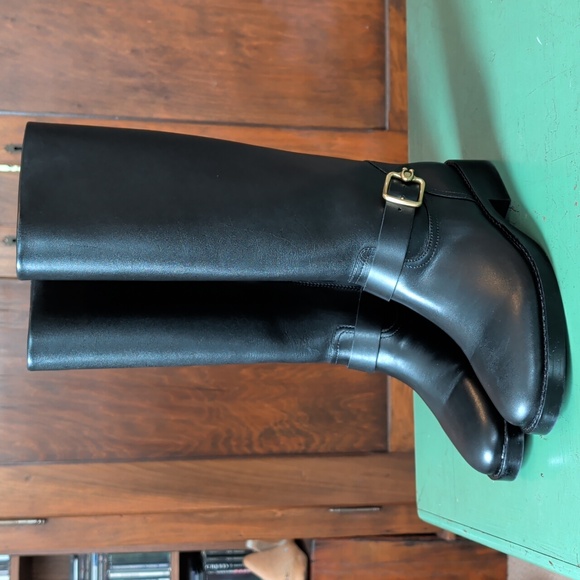 New COACH Madeline Knee High Boot (Women) Wide Calf Size 9.5 - Picture 13 of 16